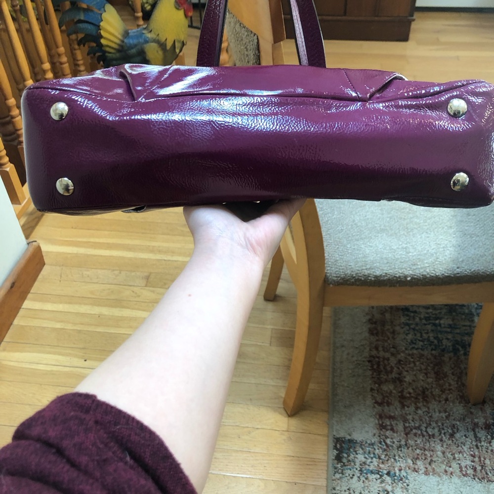 Coach Soho Purple Leather Shoulder Bag with original Hangtag - Picture 5 of 16